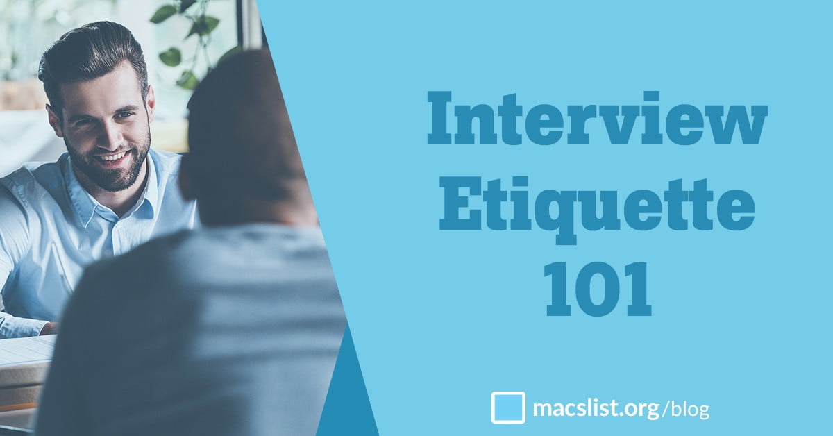 research interview etiquette