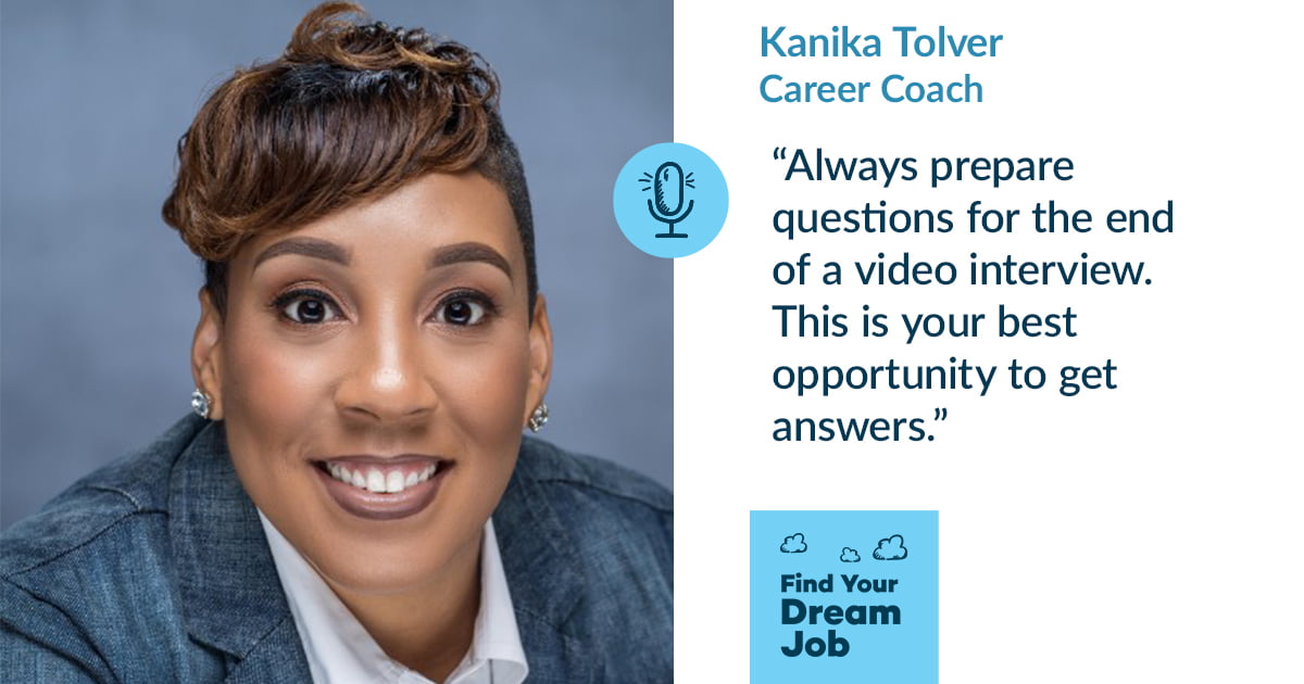 Podcast: How to Sell Yourself in a Video Interview, with Kanika Tolver ...